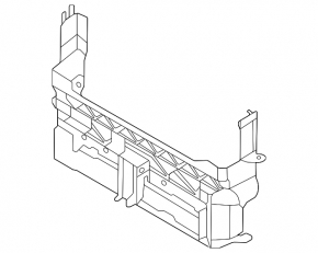 Lower radiator deflector BMW 2 F44 20-24 228i