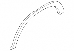 Rear right fender arch trim BMW X5 F15 14-18 Pure Experience