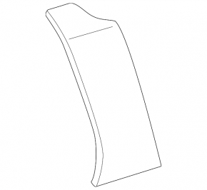 Left outer wing light trim for Lexus NX200t NX300 NX300h 15-21