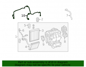 Chip for ambient air temperature sensor Toyota Camry v55 15-17 usa