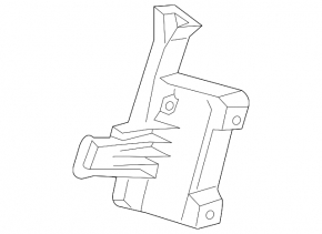 Front right door glass guide Genesis G80 17-20