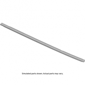 Chevrolet Cruze 16" center rear left door glass molding, chrome