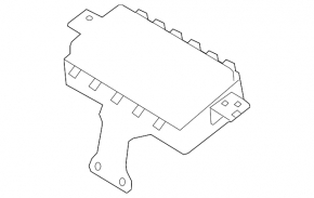 Airbag passenger in the dashboard Hyundai Elantra UD 11-16