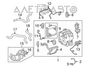 Lexus ES350 07-12 Air Conditioning Valve