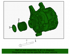 Mercedes A-Class V177 19-22 M260 Generator