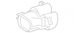 Right muffler tip Mercedes A-class V177 20-22 AMG pkg