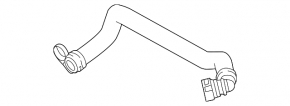 Right cooling hose for Ford Focus mk3 11-18 1.0T