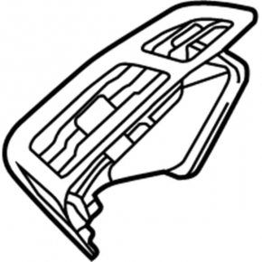 Air duct dashboard right Ford Focus mk3 15-18