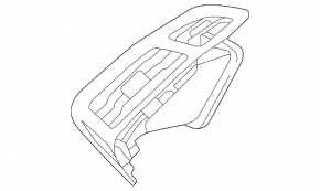Air duct dashboard right Ford Focus mk3 15-18