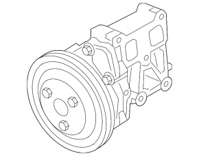 Water pump for Mitsubishi Outlander 18-21 2.0, 2.4, PHEV