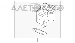 Fuel pump for Mini Cooper F56 3D 14-1.5T