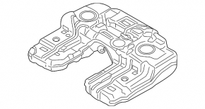 Fuel tank BMW X5 F15 14-18 N55, 4.4T