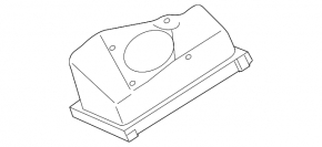 Upper air filter housing cover Nissan Murano z50 03-07