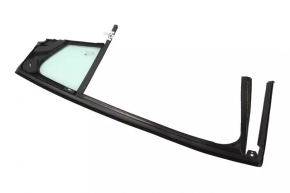 Upper rear right door molding Chevrolet Cruze 16- with glass seal and window