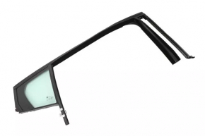 Upper rear right door molding Chevrolet Cruze 16- with glass seal and window
