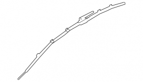 Airbag airbag side curtain right VW CC 08-17 rusty pyropatron