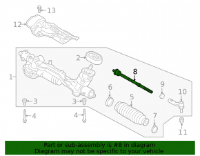 Steering tip right VW Atlas 18-