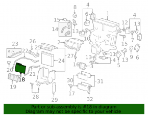 Air conditioning condenser radiator Audi A6 05-11 3.2, 4.2