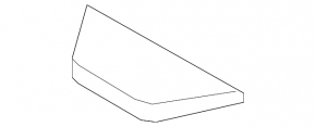 BMW X3 F25 11-17 black outer rear door sill with chrome insert, M-Sport