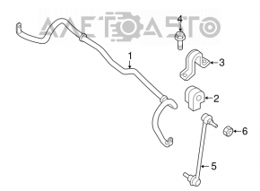 Front stabilizer Nissan Sentra 13-19 1.8
