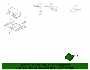 Wireless charging module for Volkswagen ID.4 21-23