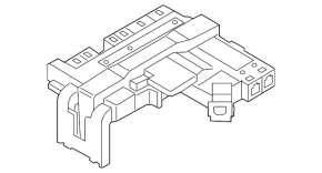 Current distributor battery BMW X3 F25 11-17