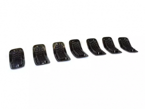 Radiator grill grill Jeep Cherokee KL 14-18 prerest ser set 7pcs