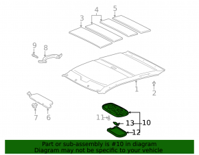 Lexus IS200 IS300 99-05 passenger light