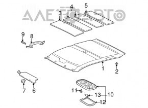 Lexus IS200 IS300 99-05 passenger light