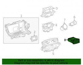 Rear USB Hub for Toyota Venza 2023-2024