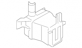 Subaru Forester 08-13 SH washer reservoir without neck