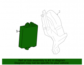 IMMOBILIZER COMPUTER MODULE Lexus ES300h ES350 13-15