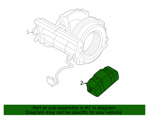Fan controller Audi Q5 8R 09-13