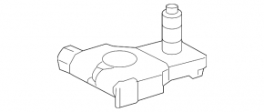Positive terminal of the Lexus UX250h UX300h battery 19-26