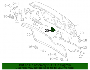 Porsche Cayenne 958 11-17 Tailgate Lock