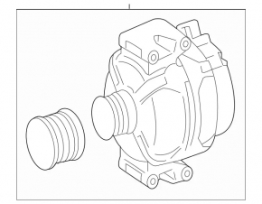 Mercedes C-class W205 300 19-21 generator