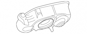 Fuel filler flap housing Mercedes W213 E 17-23