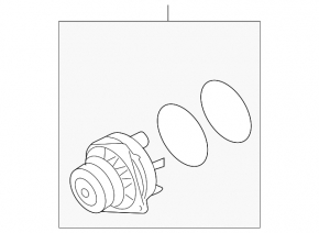 Water pump Infiniti Q50 14-15 3.7