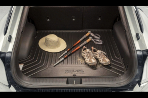 Kia EV6 22-24 trunk mat, black rubber