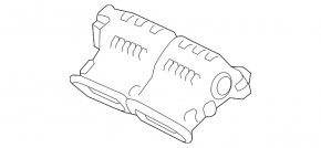 Rear Row Air Vent Deflector Jaguar F-Pace X761 17-