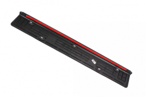 Door sill trim front right Chevrolet Camaro 16- coupe outer, black, worn