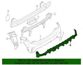 Mini Cooper 25-26 JCW rear bumper lip pkg