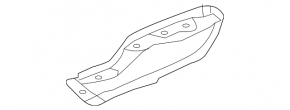 Windscreen wiper seal left Lexus ES300h ES350