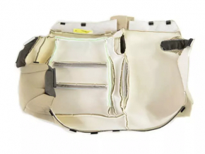 Rear row of seats 2 row Dodge Durango 14-17 cloth beige