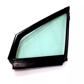 Subaru Legacy 15-19 front left triangle door glass with seal