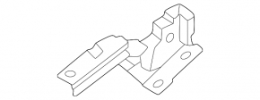 Right hood hinge for Nissan Ariya 23-25