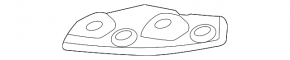 Rear Bumper Bracket Right Acura MDX 14-20
