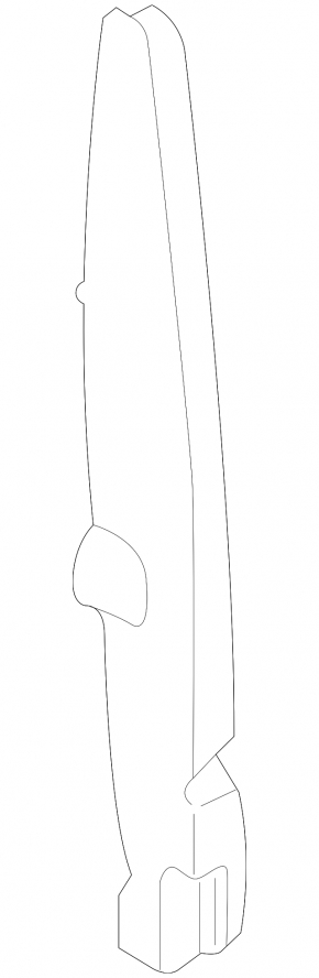 Left door-wing seal for Hyundai Tucson 22-25