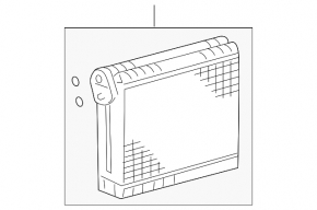 Toyota Sequoia 08-16 Evaporator