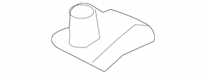 Volvo XC90 16-23 Hood Insulation Clips Incomplete